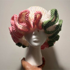 Fashion Ruffled Knit Hat GPCF-2023.2