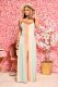 Multicolor Print Sim Sling Maxi Dress QYXZ-9912