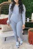 Fashion Long Sleeve O Neck Jumpsuit GBGF-55009