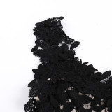 Sexy Slim Lace Irregular Vest FL-23718