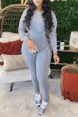 Fashion Long Sleeve O Neck Jumpsuit GBGF-55009