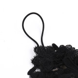 Sexy Slim Lace Irregular Vest FL-23718