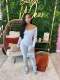 Solid Color Long Sleeve Jumpsuit GBGF-55008