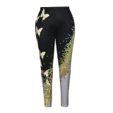 Plus Size Print Slim Pants XHSY-19845