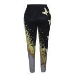 Plus Size Print Slim Pants XHSY-19845