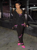 Sexy Lace Long Sleeve Sexy Jumpsuit TK-6315
