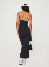 Sexy Sling Slim Split Long Dress YD-8802