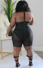 Fashion Mesh See Through Sport Suit QYXZ-9981
