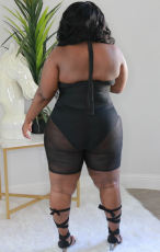 Fashion Mesh See Through Sport Suit QYXZ-9981