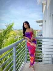 Sexy Print Wrap Chest Tight Maxi Dress QYXZ-9910