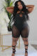Fashion Mesh See Through Sport Suit QYXZ-9981