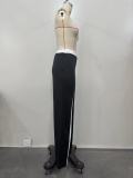 Solid Color Patchwork Casual Pant OD-8672