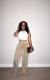 Casual Flannel Wide Leg Pants TR-1296
