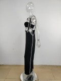 Sexy Wrap Chest And Sling Dress Two Piece Set MUE-8053