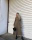 Casual Solid Knits Long Sleeve Maxi Dress GFQS-5513