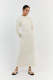 Casual Long Sleeve Knits Maxi Dress GFQS-4059