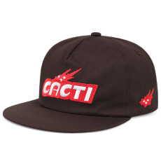 Soft Top CACTI Embroidered Flat-Brimmed Cap YWXY-xiyue-013