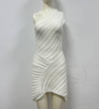 Sexy Single Shoulder Bodycon Dress GFQS-DCL052
