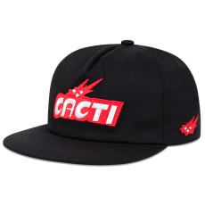 Soft Top CACTI Embroidered Flat-Brimmed Cap YWXY-xiyue-013