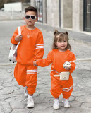 Kids Stripe Long Sleeve Sport Two Piece Pants Set GYAY-M8031 