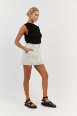 Sleeveless Knits Solid Color Vest Tops GFQS-5511