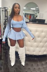Solid Color Long Sleeve Vest 3 Piece Skirts Set QXLB-10076