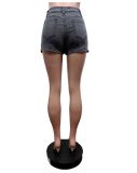 Fashion Denim Pleated Culottes MEM-88572