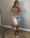 Fashion Denim Multi Pocket Jeans MEM-88573