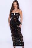 Gold Velvet Hollow Out Light Bodycon Dress ZSD-0661