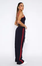 Casual Sport Sling Vest Two Piece Pants Set YD-8808