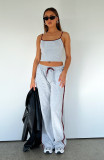 Casual Sport Sling Vest Two Piece Pants Set YD-8808