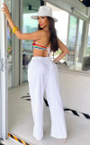 Loose Casual Drawstring Pants DDF-88233