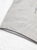 Solid Color Drawstring Casual Shorts SFY-405