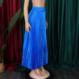 Fashion Big Swing Pleated Half-body Skirt GCZF-8532