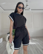 Casual Tank Tops Sport Two Piece Shorts Set SSNF-211411