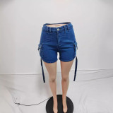 Fashion Denim Slim Denim Shorts QXTF-8301