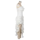 Sexy Solid Color Off Shoulder Ruffle Mini Dress AIL-262