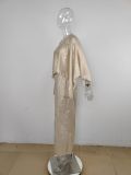 Sexy Off Shoulder Tops And Long Skirt Suit MUE-8058