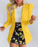 Fashion Long Sleeve Blazer And Skirt Two Piece Set GYSM-W0502