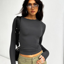 Long Sleeve O Neck T Shirt GYSM-LZY013