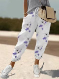 Solid Color Casual Nine-minute Pant GYSM-W0738
