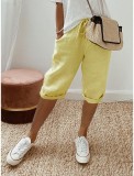 Casual Solid Color Five-minute Pants GYSM-W0739