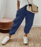 Solid Color Casual Nine-minute Pant GYSM-W0738
