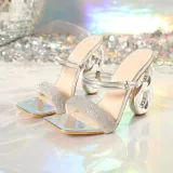 8-word High Heel Shaped Heel Strappy Sandal GMYX-929-9