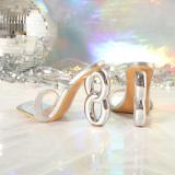 8-word High Heel Shaped Heel Strappy Sandal GMYX-929-9