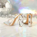 8-word High Heel Shaped Heel Strappy Sandal GMYX-929-9