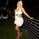 Contrast Color Sleeveless Knits Mini Dress XEF-45315