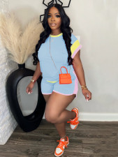 Casual Loose O Neck Two Piece Shorts Set SFY-458