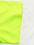 Solid Lapel Short Sleeve Wide Leg Pants Casual Set SFY-441