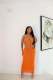 Sexy Tie Up Hollow Out Backless Knit Maxi Dress MDF-5398